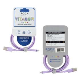 Cable de carga ROCA VITACOR micro USB 1M