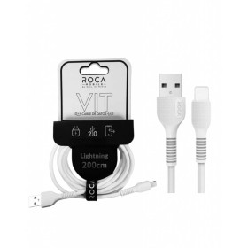 Cable de carga ROCA RUDE Lightning 2M (Para iphone)