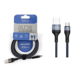 Cable de carga ROCA RUDE micro USB 2M