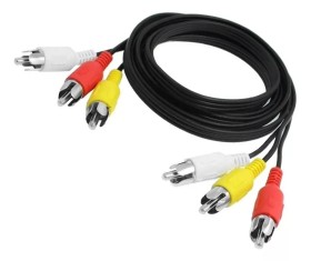 Cable RCA, AUDIO / VIDEO 3X3 3M