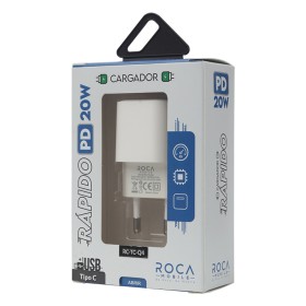 Cargador ROCA USB C 20W / Sin Cable